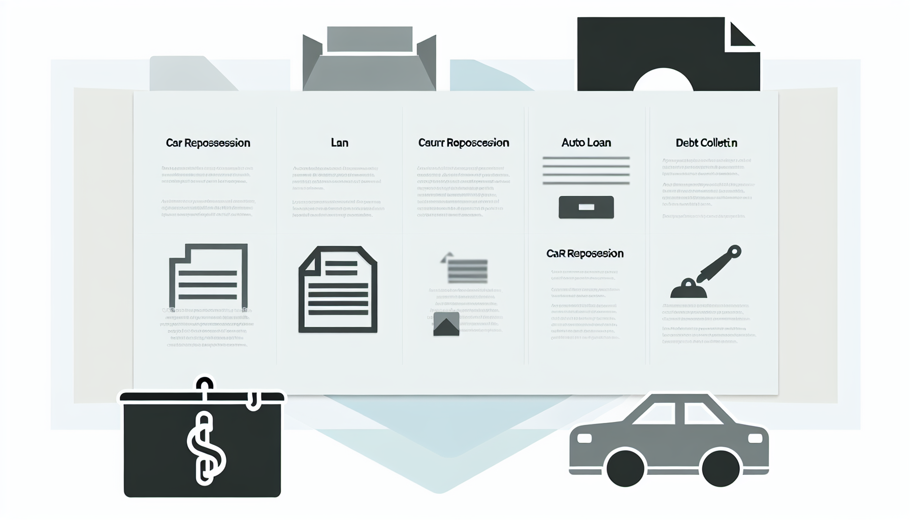 Car Repossession & Auto Loan Glossary