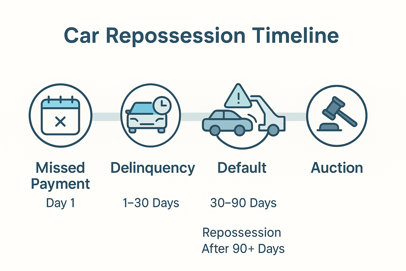 Car Repossession Timeline